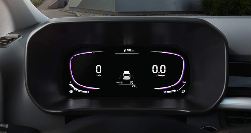 Dijital Ekrana Entegre 4,2" Supervision Gösterge Bilgi Ekranı